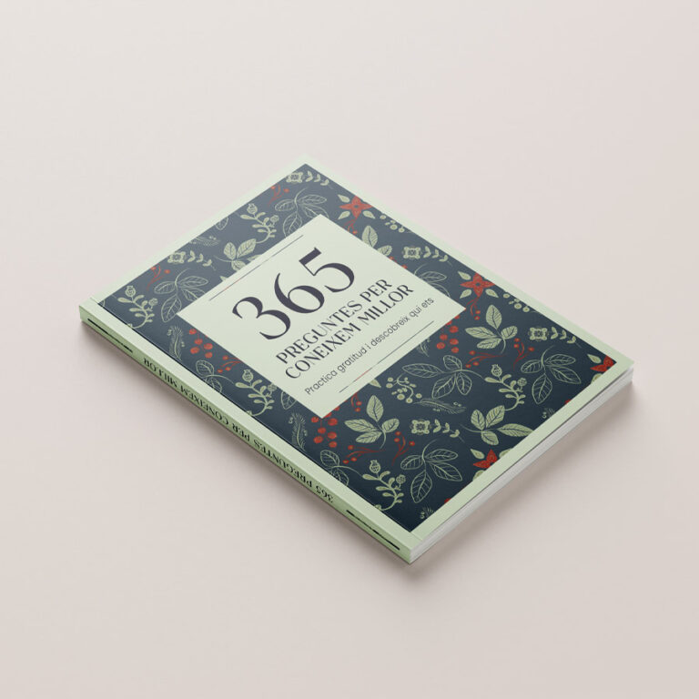 Diari amb 365 Preguntes Per Coneixet Millor i Practicar Gratitud